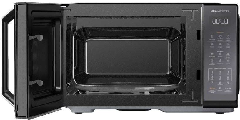 Toshiba Solo Microwave 25 Liter, 900 Watt, With Inverter Technology, Black - MW3-EM25PEI(BK) Toshiba Solo Microwave 25 Liter, 900 Watt, With Inverter Technology, Black - MW3-EM25PEI(BK)